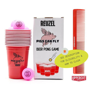 *FREE Reuzel "Pigs Can Fly" Beer Pong Game + Uppercut Deluxe Comb Misc Reuzel 