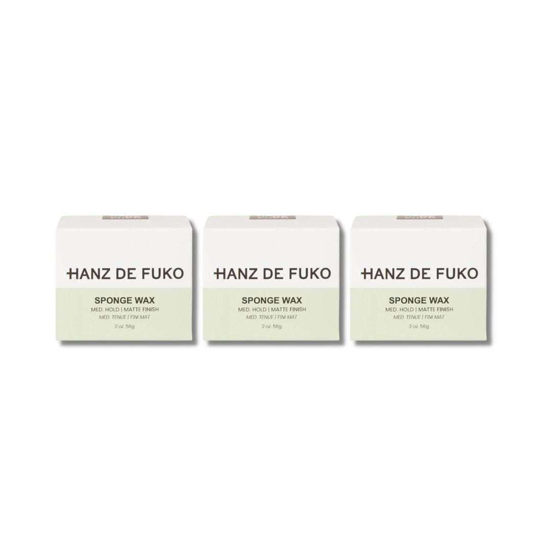 Hanz de Fuko Sponge Wax Trio (3 x 56g) Putties & Pastes Hanz de Fuko 