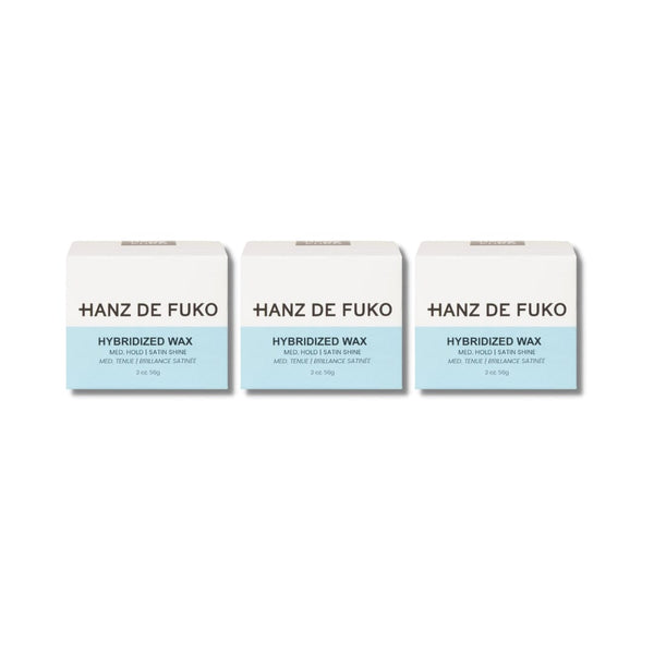 Hanz de Fuko Hybridized Wax Trio (3 x 56g) Pomades Hanz de Fuko 