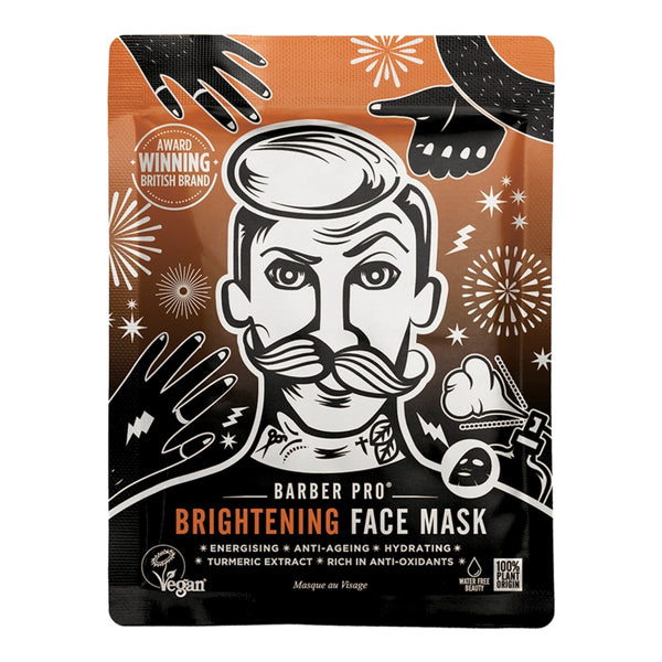 Barber Pro Brightening Face Mask (20ml) Masks Barber Pro 