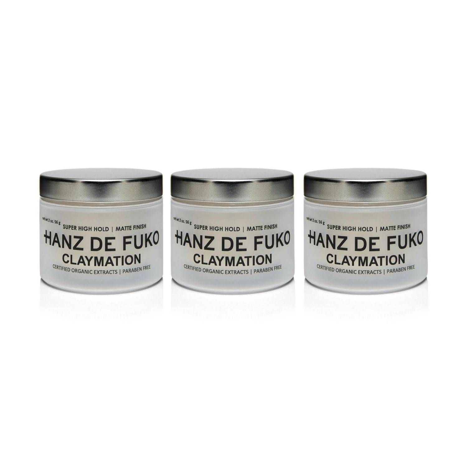 Hanz de Fuko Claymation Trio (3 x 56g) Clays Hanz de Fuko 