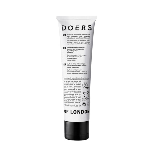 Doers of London Hydrating Facial Scrub (100ml) Scrubs Doers of London 