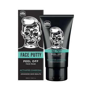 Barber Pro Face Putty Peel-Off Mask With Activated Charcoal (40ml) Masks Barber Pro 