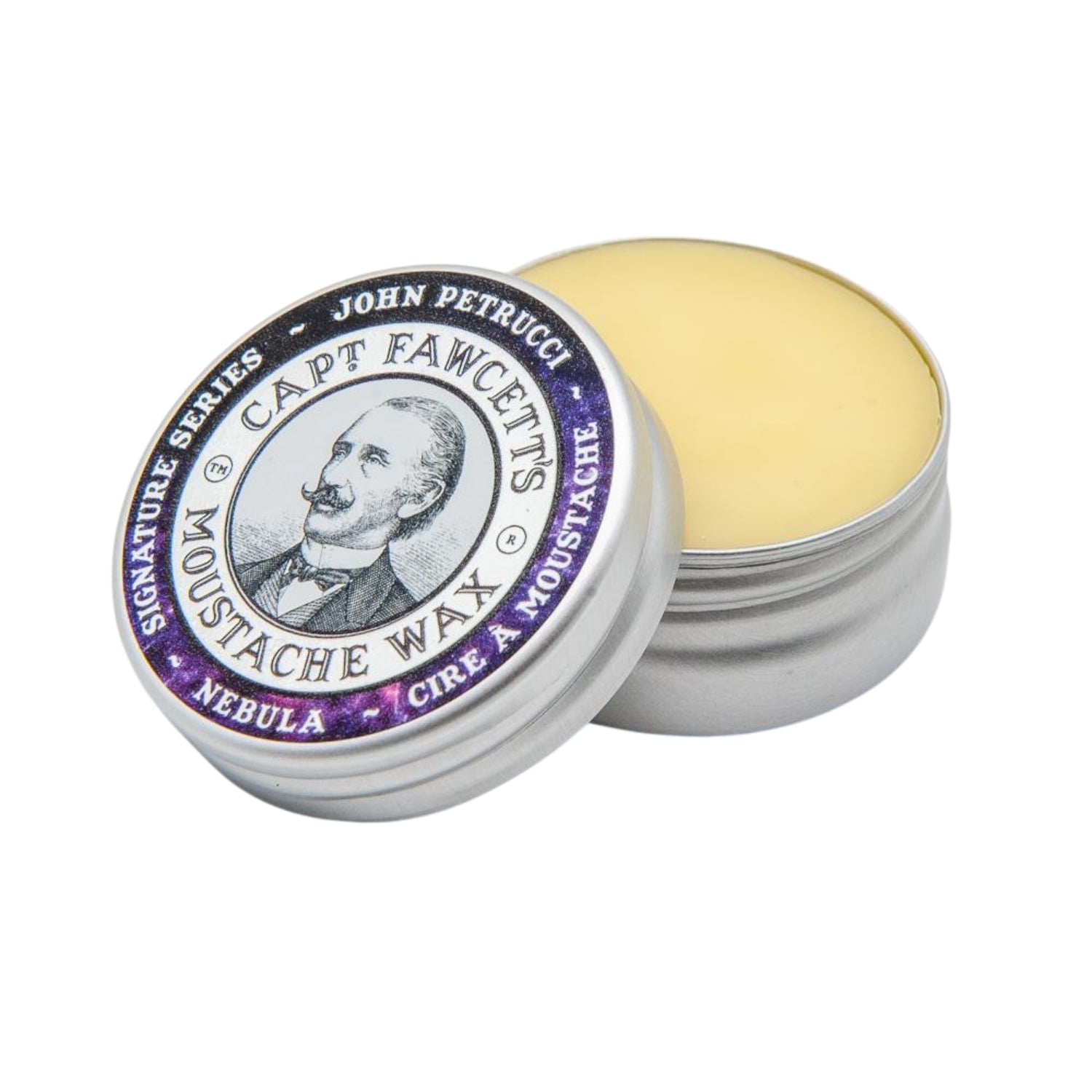 Captain Fawcett's John Petrucci's Nebula Moustache Wax (15ml) Moustache Waxes Capt. Fawcett 