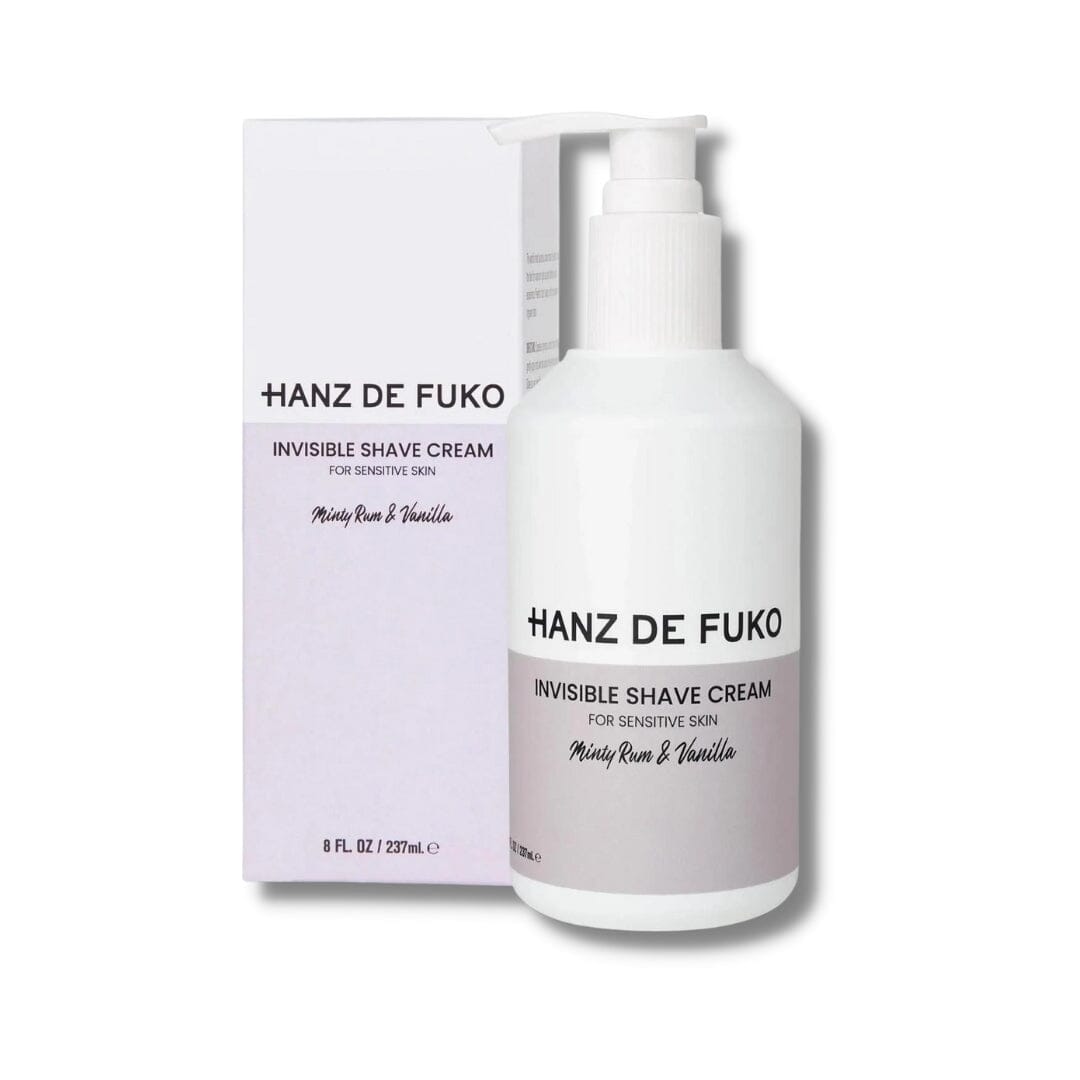 Hanz De Fuko Invisible Shave Cream (237ml) Shaving Creams Hanz de Fuko 