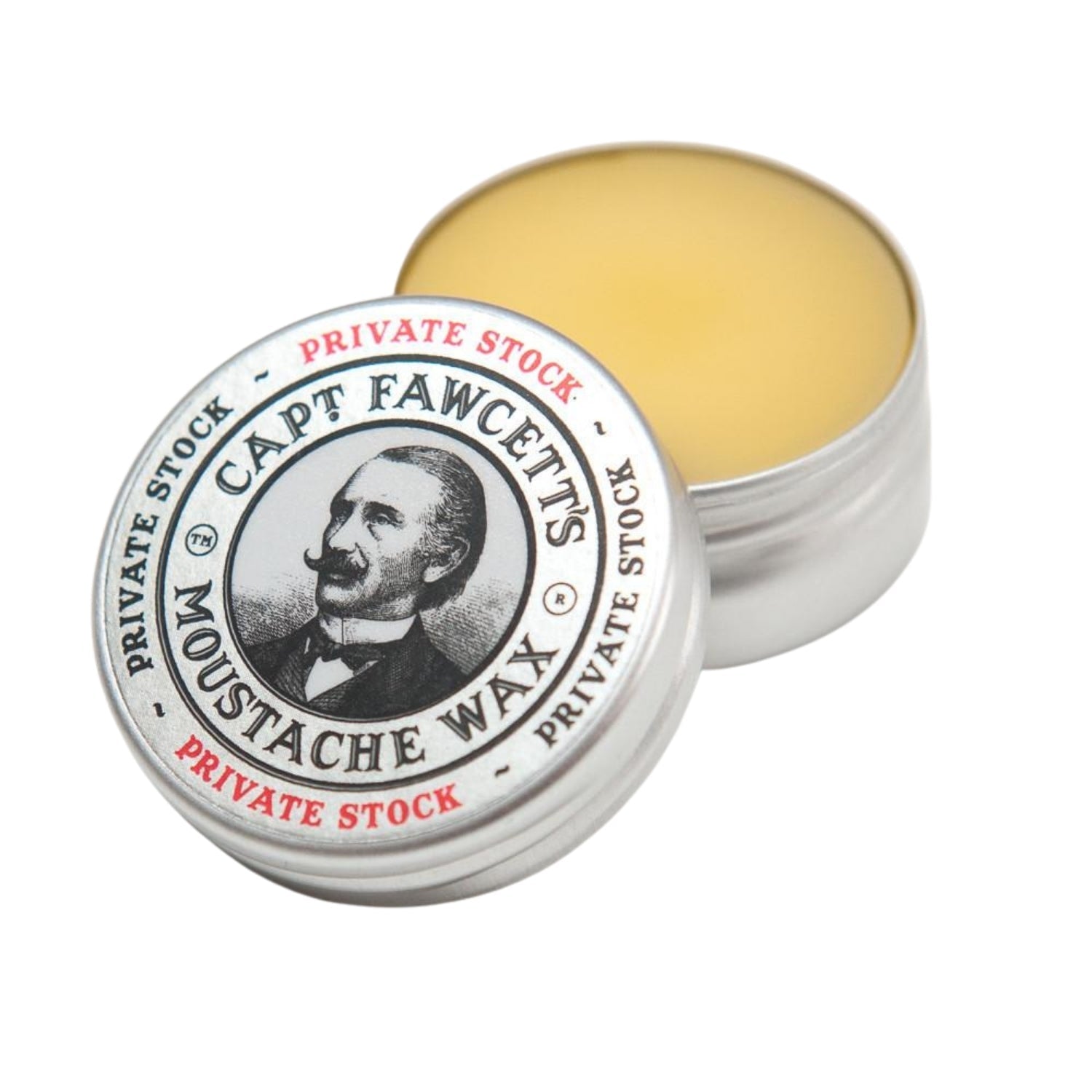 Captain Fawcett’s Private Stock Moustache Wax (15ml) Moustache Waxes Capt. Fawcett 