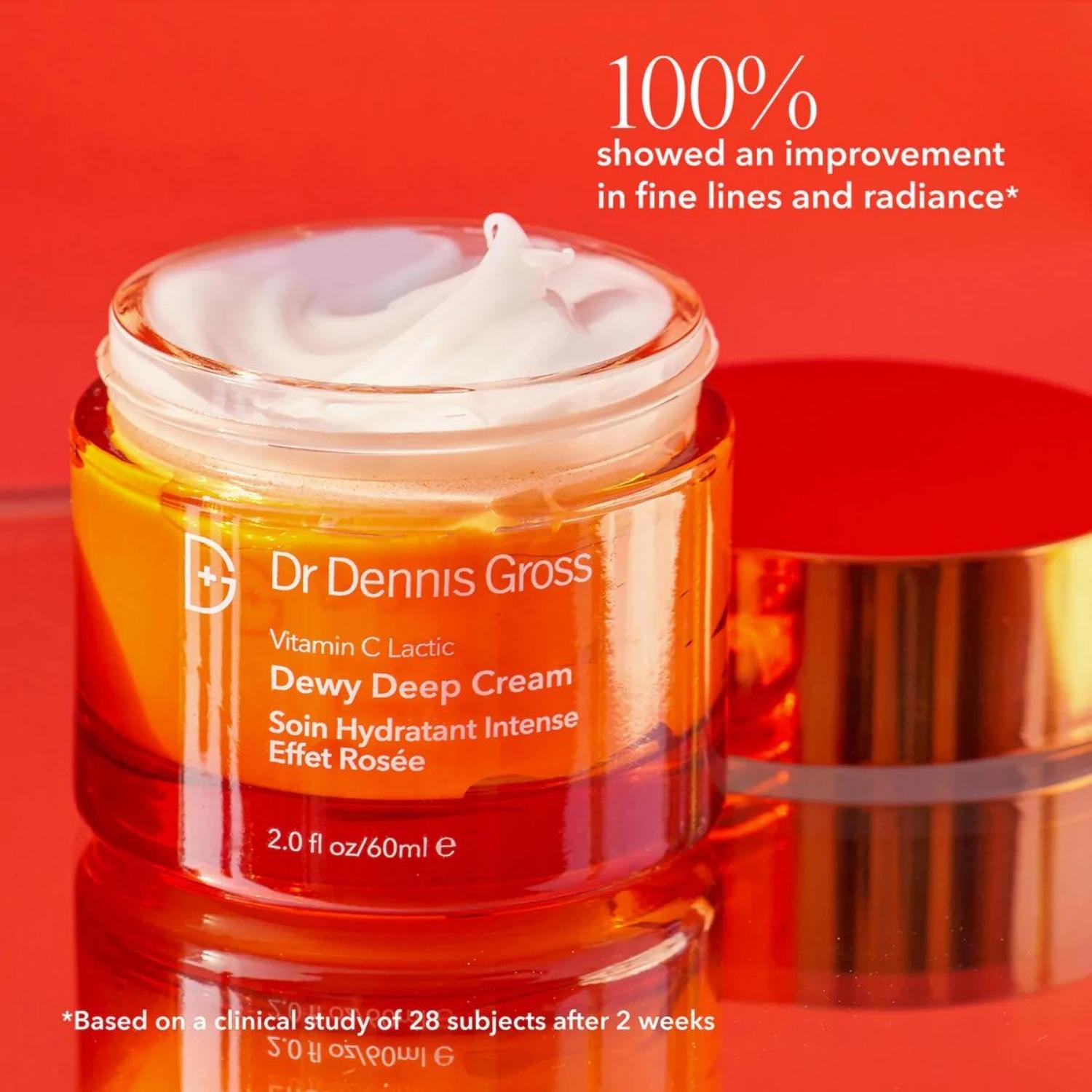 Dr. Dennis Gross Skincare Vitamin C Lactic Dewy Deep Cream (50ml) Moisturizers Dr. Dennis Gross 