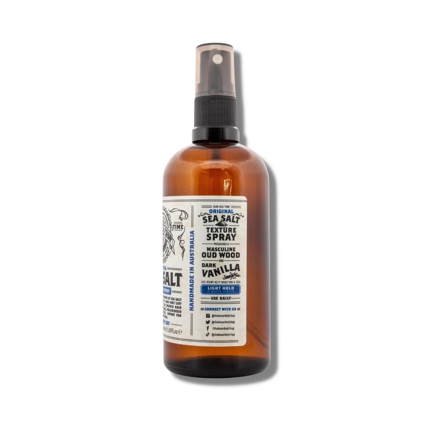 The Bearded Chap Sea Salt Texture Spray (150ml) Hair Styling The Bearded Chap 