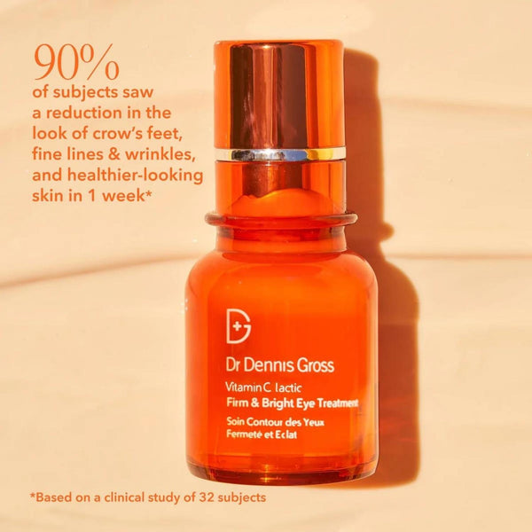 Dr. Dennis Gross Skincare Vitamin C + Lactic Firm & Bright Eye Treatment (15ml) Undereye Dr. Dennis Gross 