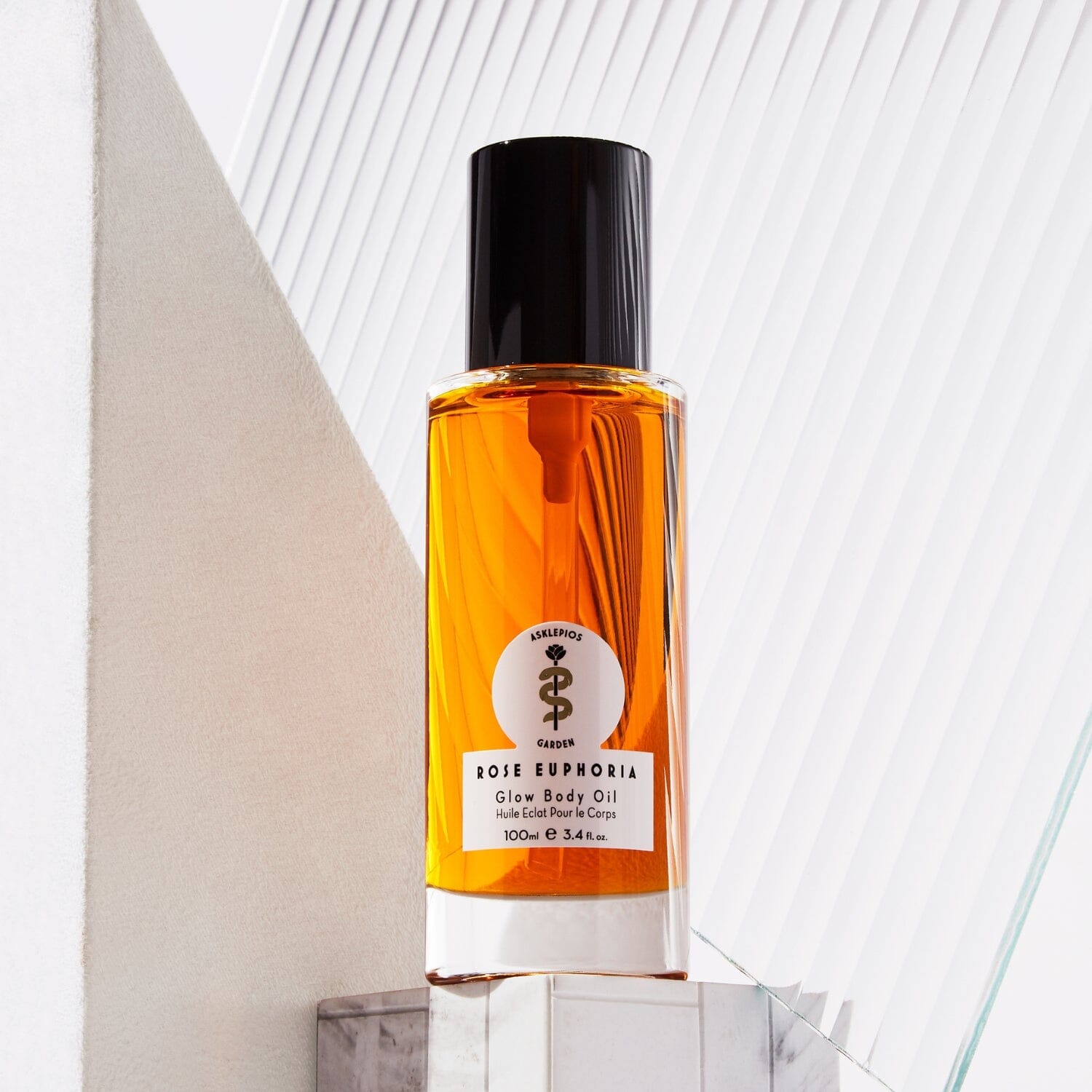 Asklepios Garden ROSE EUPHORIA Glow Body Oil (100ml) Body Moisturizer Asklepios Garden 