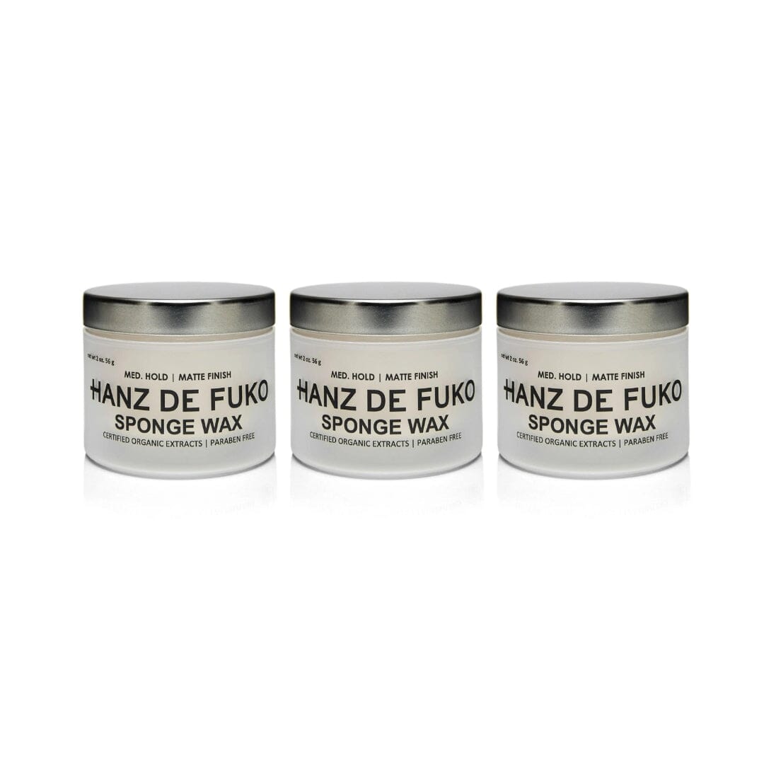 Hanz de Fuko Sponge Wax Trio (3 x 56g) Putties & Pastes Hanz de Fuko 