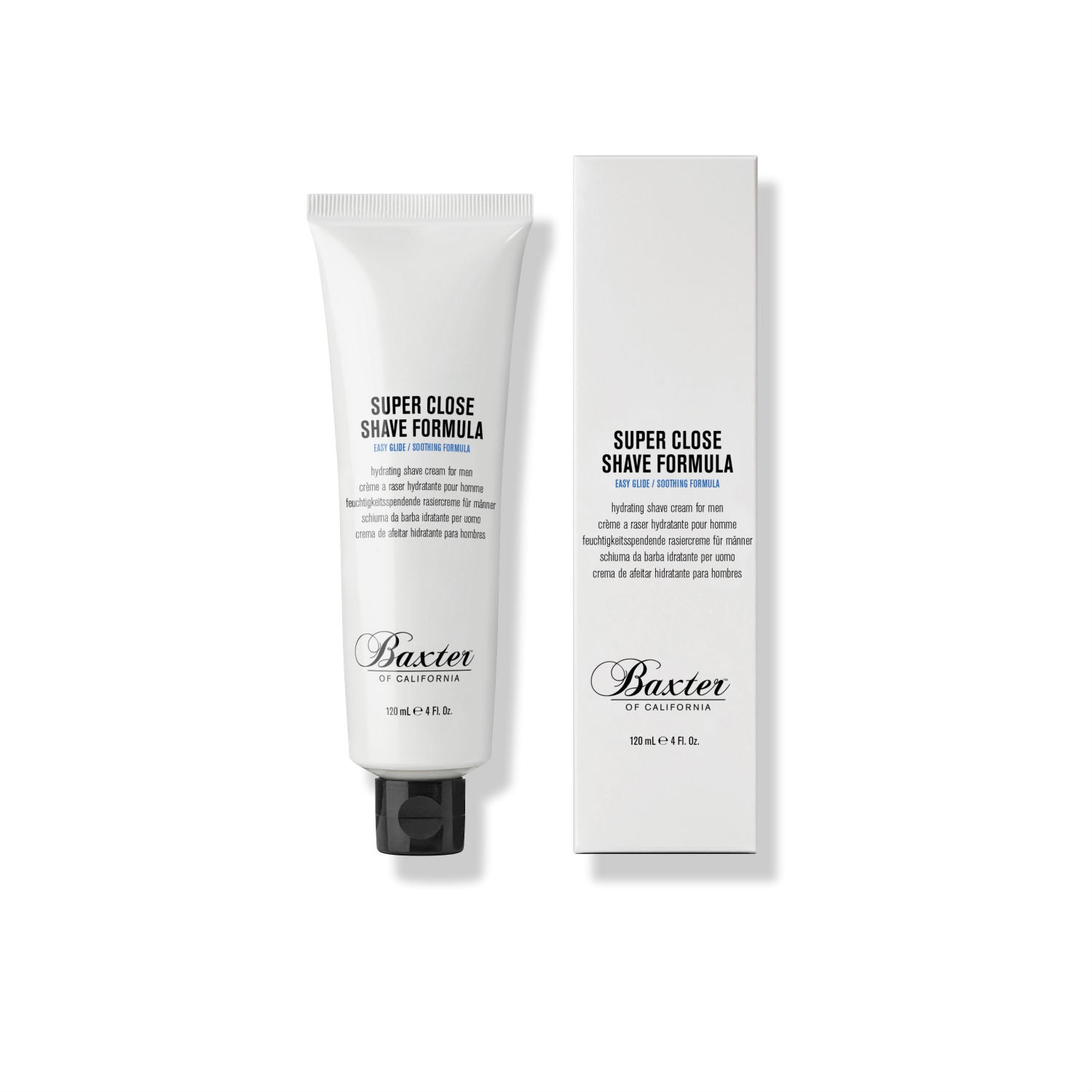Baxter of California Super Close Shave Formula (Size Options) Shaving Creams Baxter Of California 120ml 