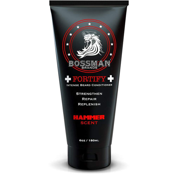 Bossman Fortify Intense Beard Conditioner (6oz) - Scent Options Beard Conditioners Bossman Hammer 