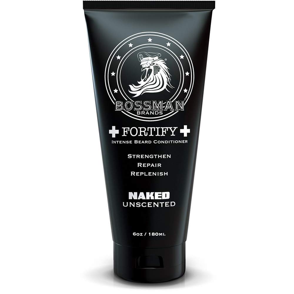 Bossman Fortify Intense Beard Conditioner (6oz) - Scent Options Beard Conditioners Bossman Naked 