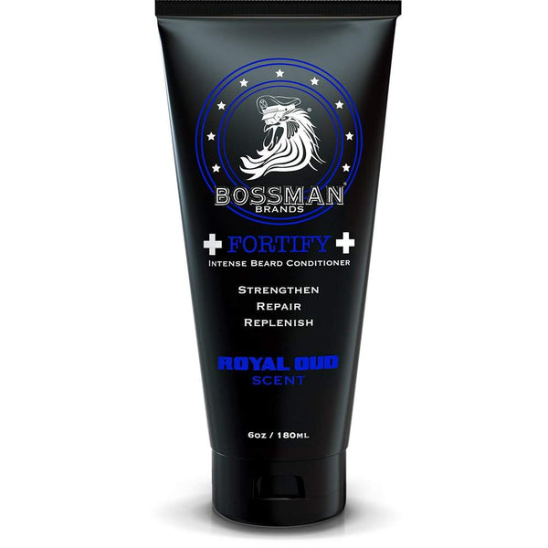 Bossman Fortify Intense Beard Conditioner (6oz) - Scent Options Beard Conditioners Bossman Royal Oud 