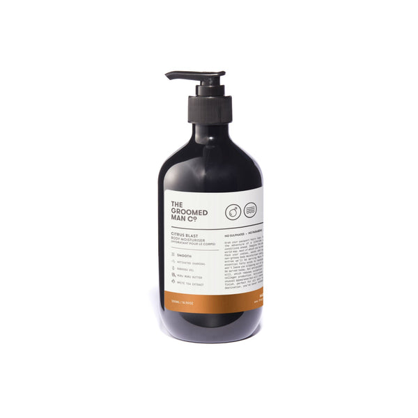 The Groomed Man Co. Citrus Blast Body Moisturizer (500ml) Body Moisturizers The Groomed Man Co. 