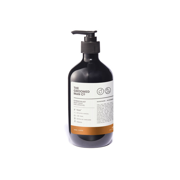 The Groomed Man Co. Citrus Blast Body Wash (500ml) Shower Gels & Washes The Groomed Man Co. 