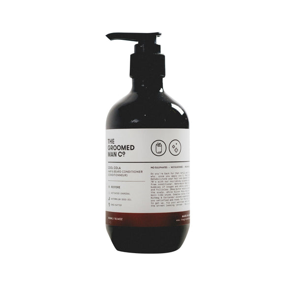 The Groomed Man Co. Cool Cola Hair + Beard Conditioner (300ml) Conditioners The Groomed Man Co. 