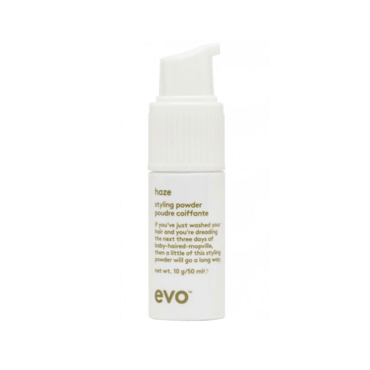 Evo Haze Styling Powder (50ml/net wt 10g) Powders Evo 50ml/net wt 10g (WITH PUMP) 