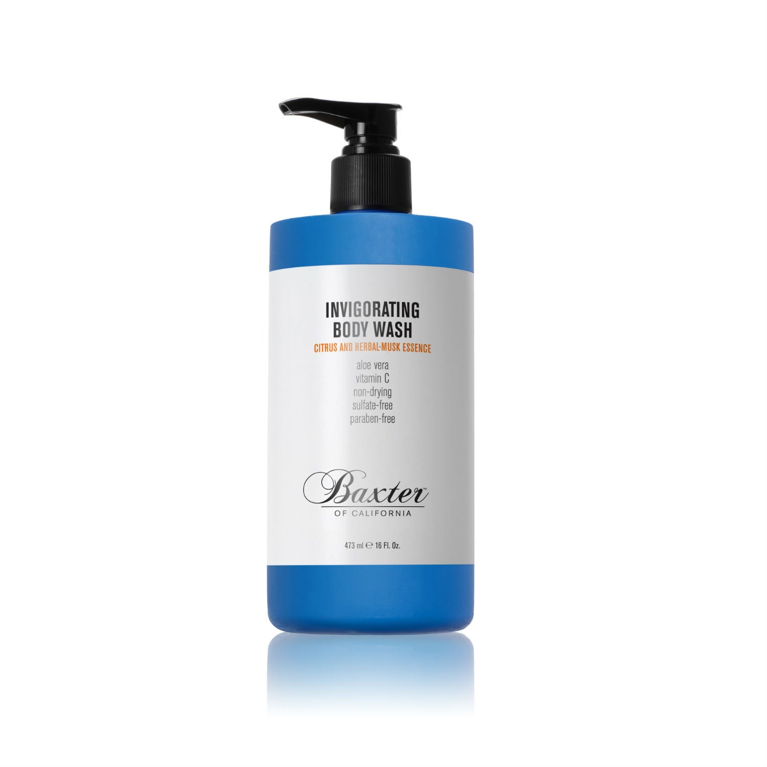 Baxter of California Invigorating Body Wash - Citrus and Herbal-Musk Essence (Size Options) Shower Gels & Washes Baxter Of California 473ml 