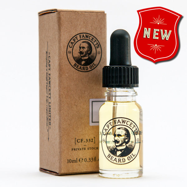 Captain Fawcett's Private Stock Beard Oil (Size Options) Beard OIls Capt. Fawcett 10ml 