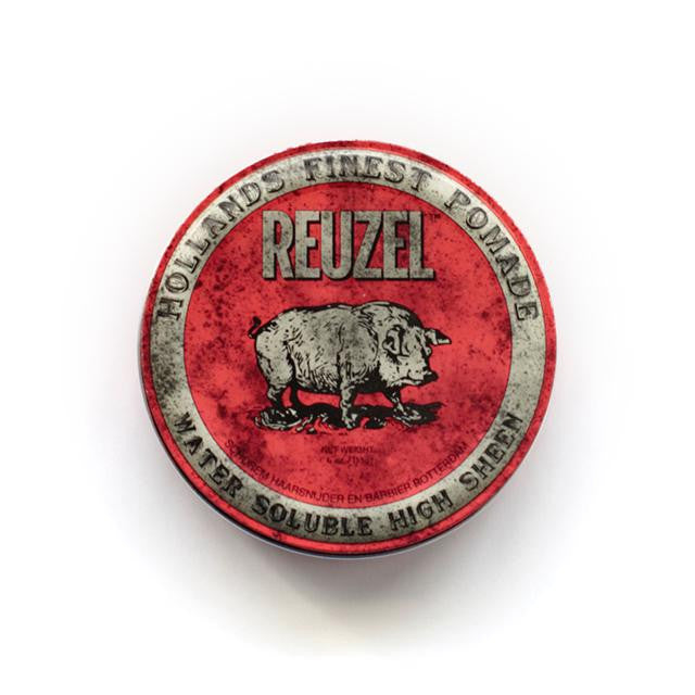 Reuzel Red High Sheen Pomade (Size Options) Pomades Reuzel 