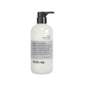 Anthony Logistics Glycolic Facial Cleanser (Size Options) Cleansers Anthony Logistics 473ml 