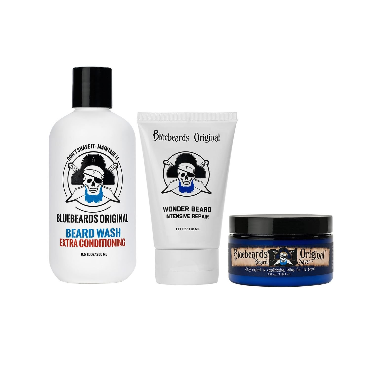 Bluebeards Original Beard Kit Trio Beard Sets Bluebeards 