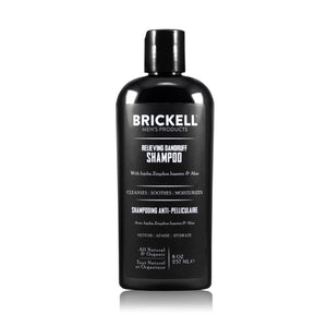 Brickell Relieving Dandruff Shampoo (Size Options) Shampoos Brickell 237ml 