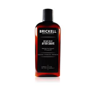 Brickell Instant Relief Aftershave (Size Options) Post-Shave Brickell 