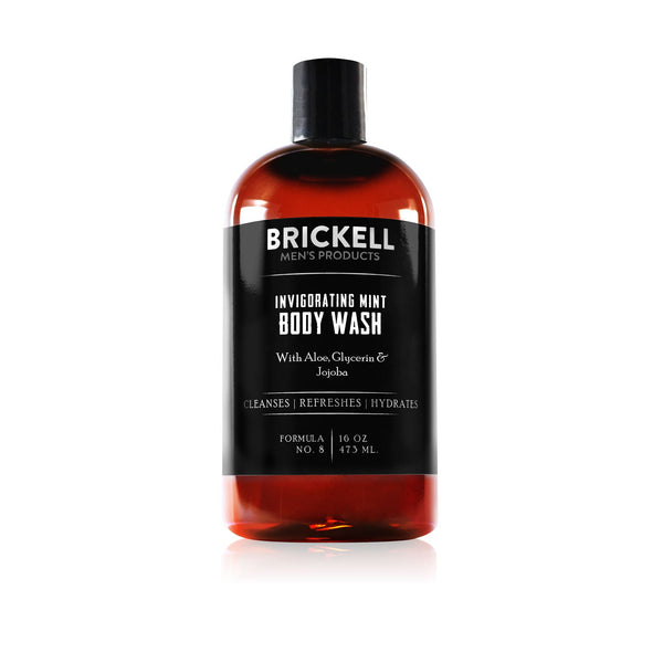 Brickell Invigorating Mint Body Wash (Options) Shower Gels & Washes Brickell 