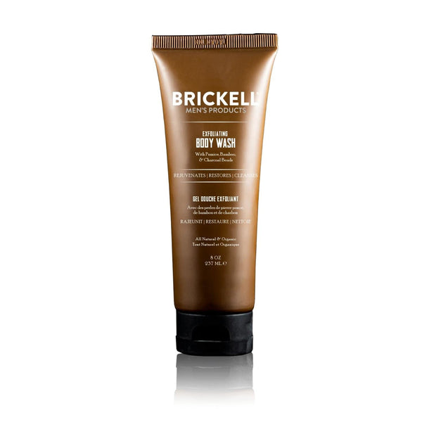 Brickell Exfoliating Body Wash (237ml) Body Scrubs Brickell 