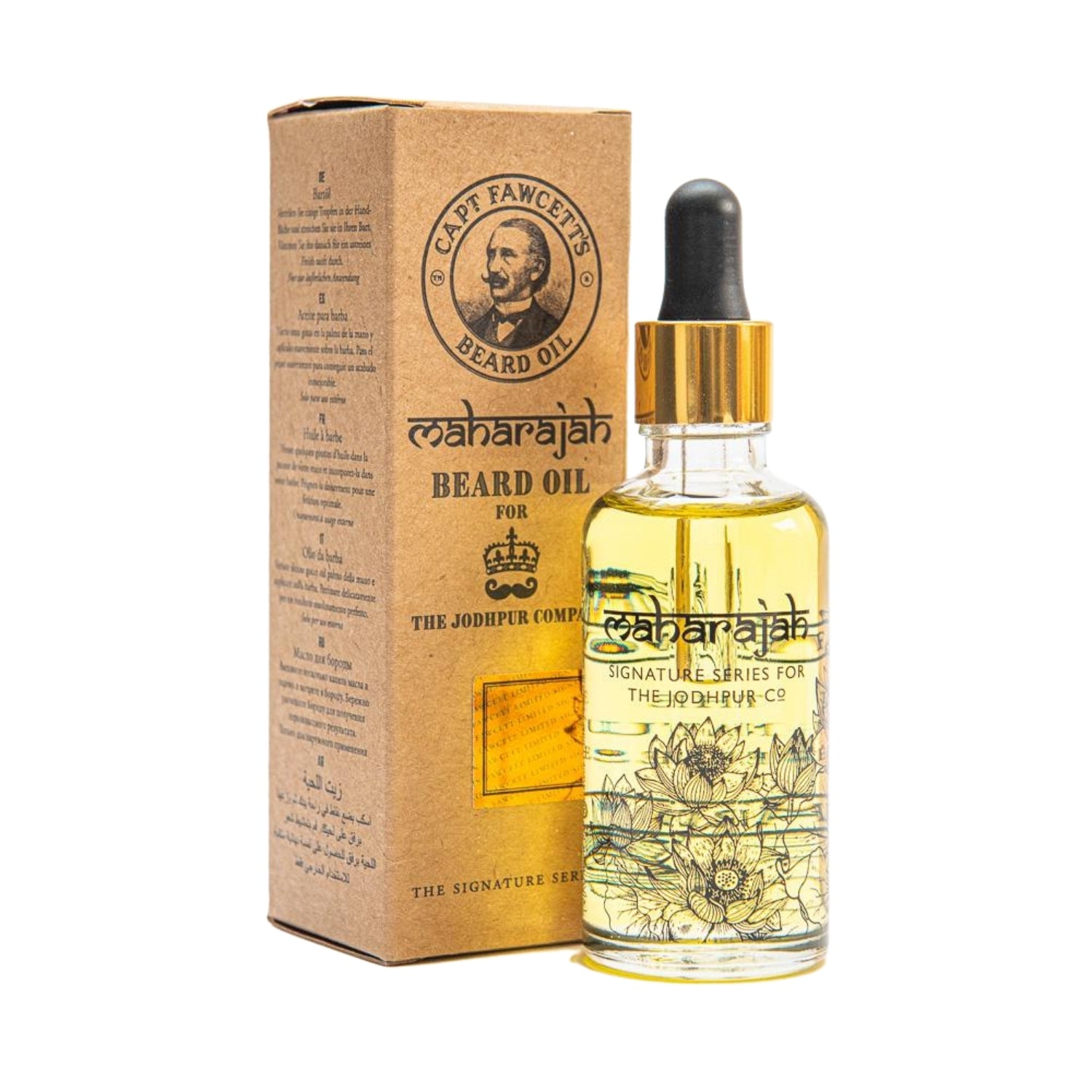 Captain Fawcett's Maharajah Beard Oil (Size Options) Beard OIls Capt. Fawcett 50ml 