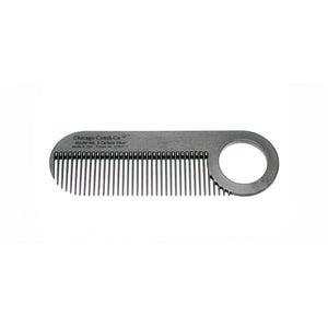 Chicago Comb Co. Model No. 2 Carbon Fiber Comb Beard Combs Chicago Comb Co. Comb Only 
