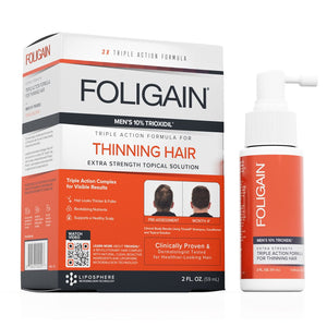 Foligain Men's Intensive Treatment for Thinning Hair with 10% Trioxidil (59ml) Hair Loss Treatments Foligain 