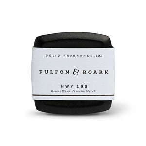 Fulton & Roark Limited Reserve No.16 Solid Cologne: HWY 190 (0.2oz) Fragrance Fulton & Roark 