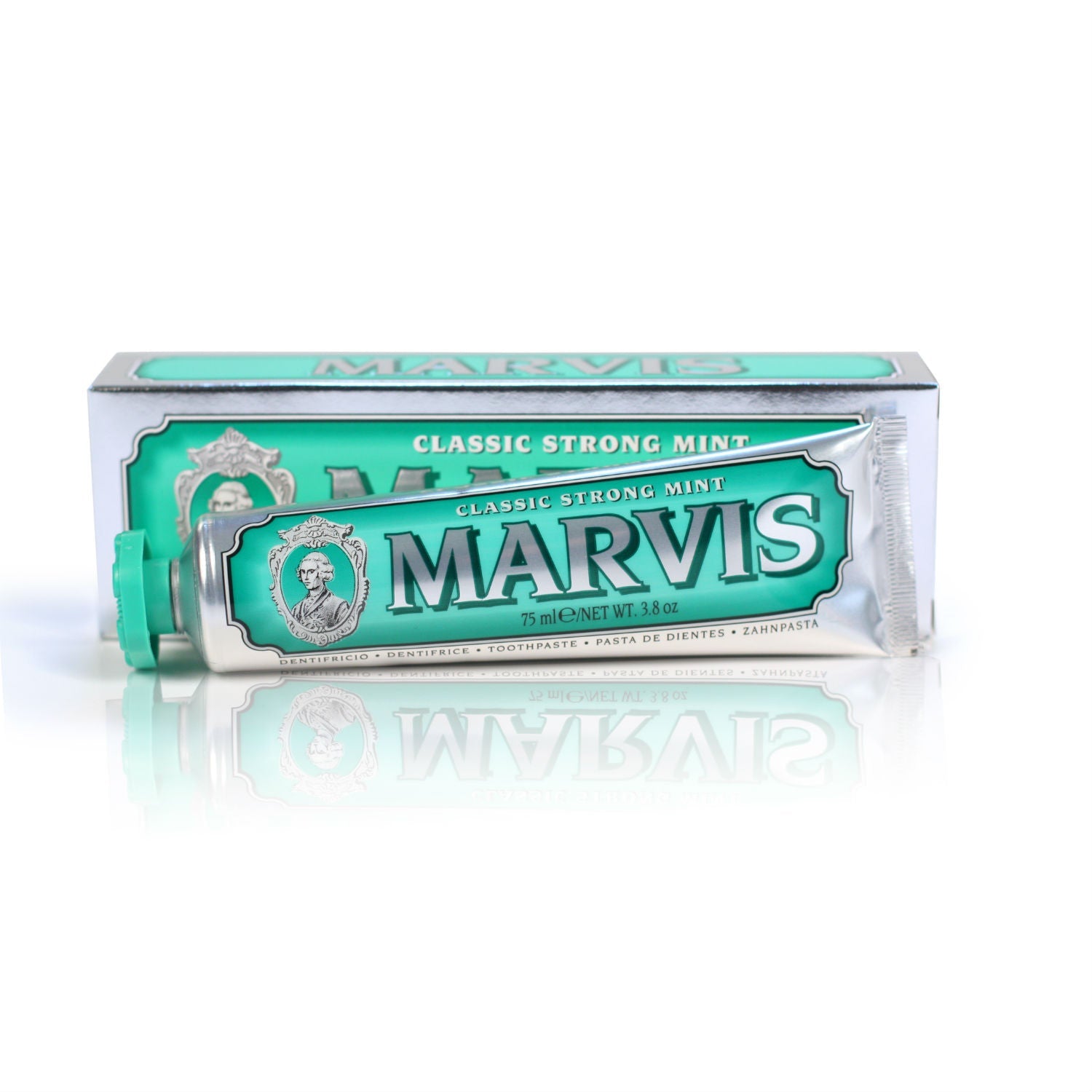 Marvis Classic Strong Mint Toothpaste (size options) Toothpastes & Floss Marvis 