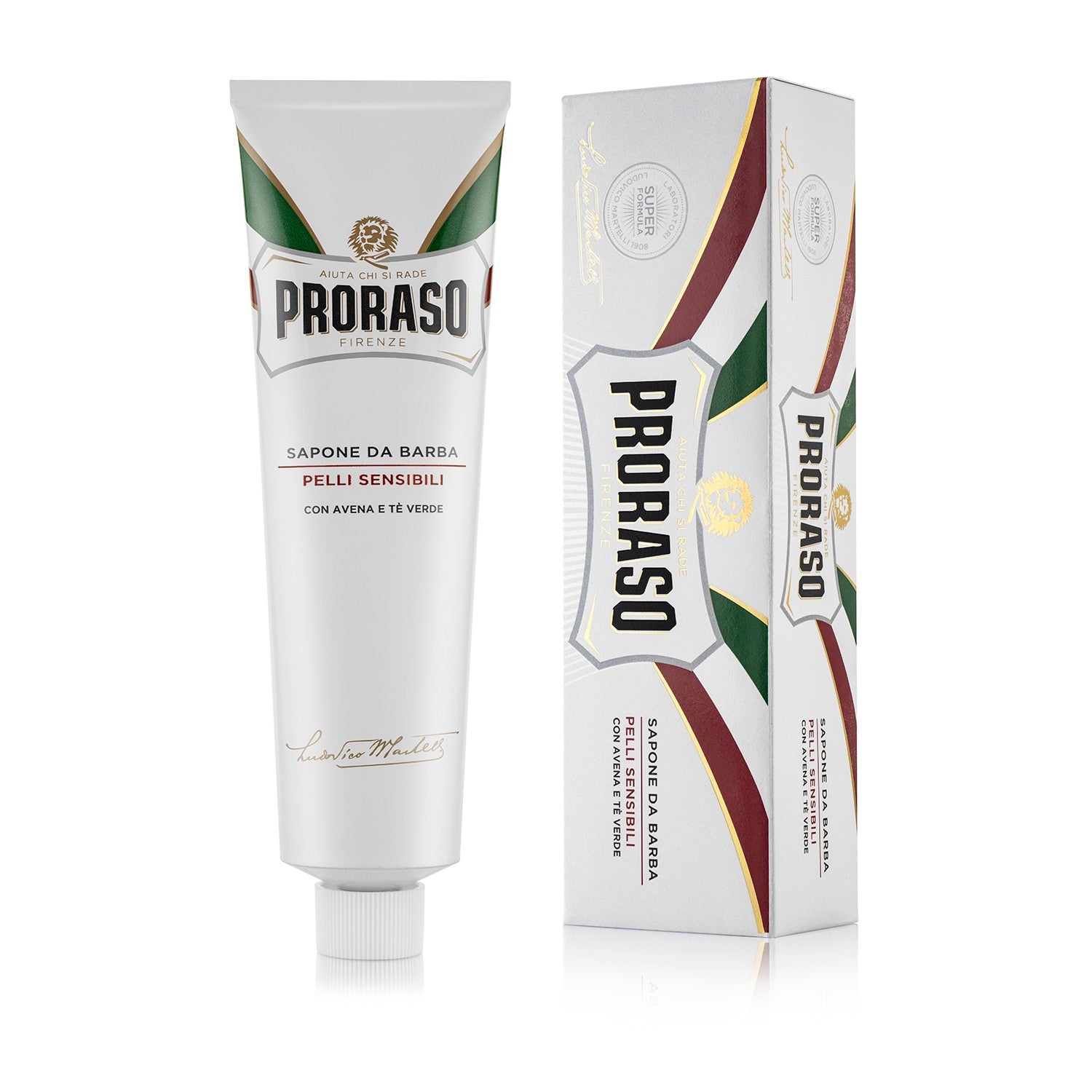 Proraso Shaving Cream - Green Tea & Oatmeal (150ml) Shaving Creams Proraso 