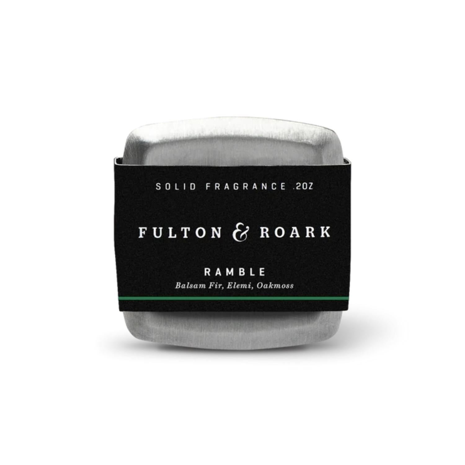 Fulton & Roark Solid Cologne - Ramble (0.2oz) Solid Cologne Fulton & Roark 