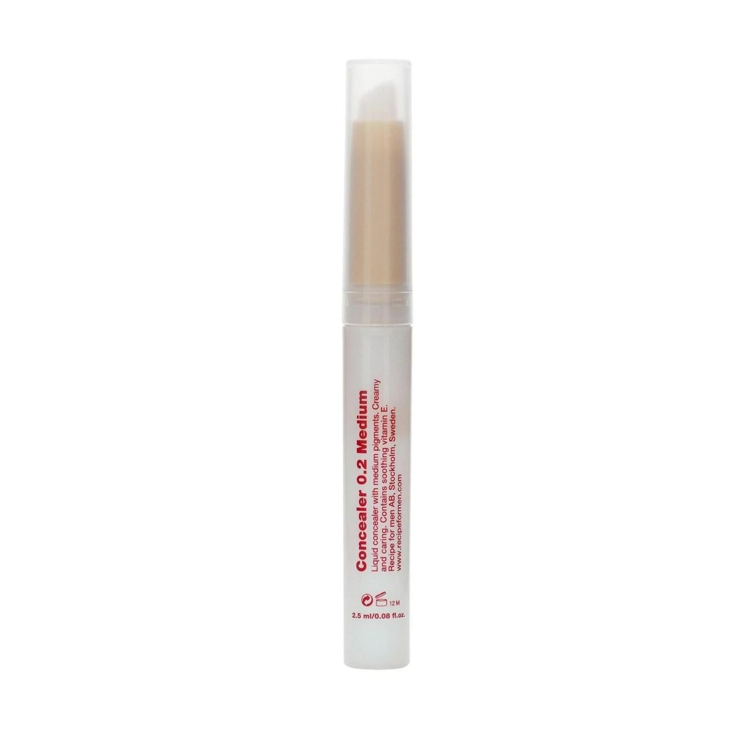 Recipe For Men Concealer 0.2 Medium (2.5ml) Recipe For Men 