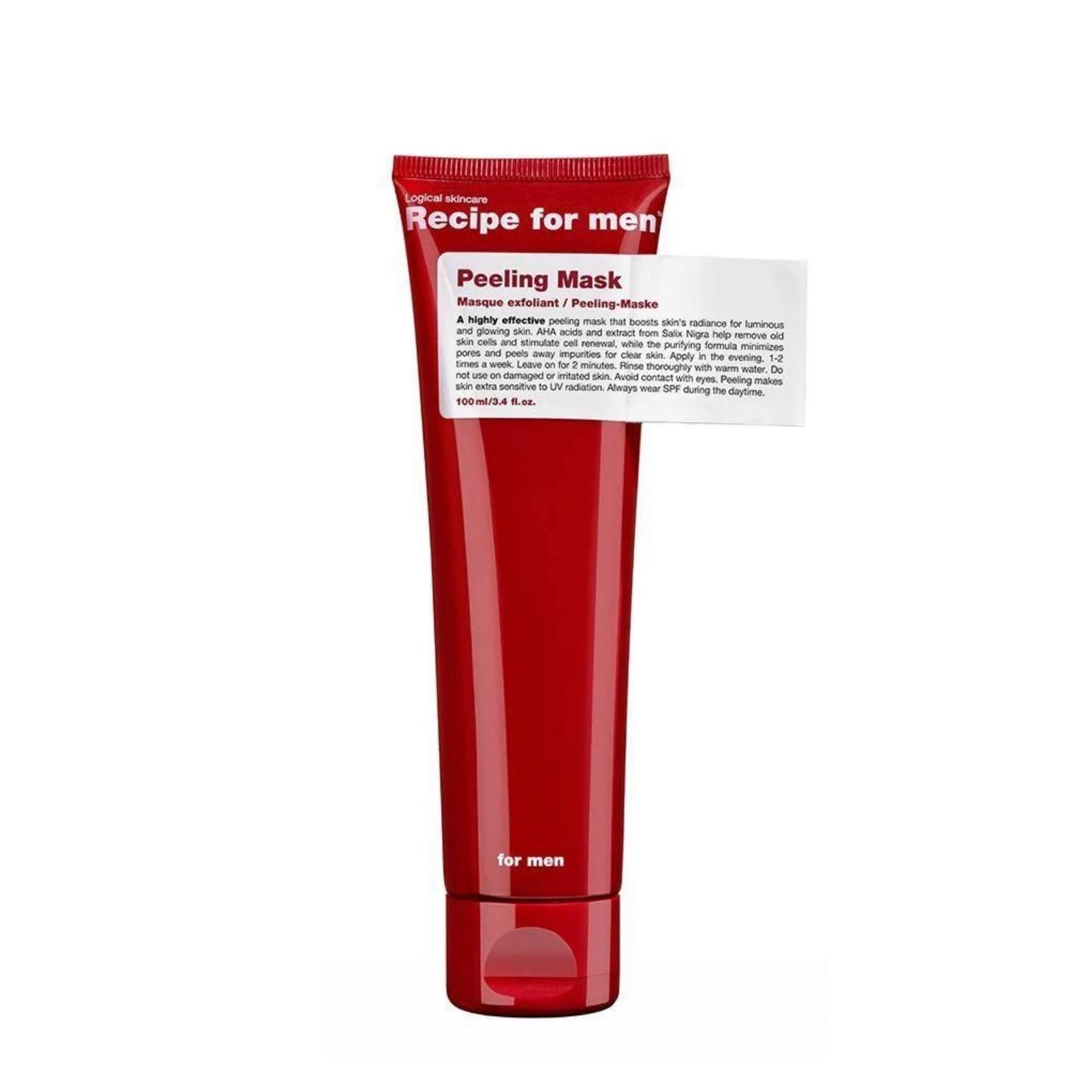 Recipe For Men Peeling Mask (100ml) Masks Recipe For Men