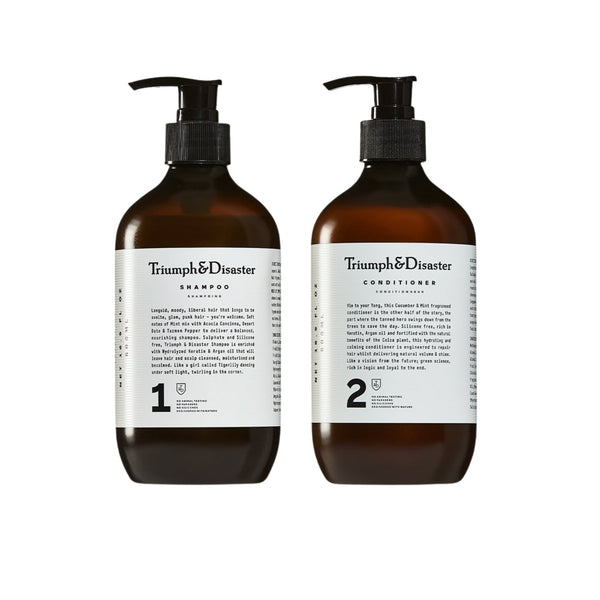 Triumph & Disaster Hair Set (2 x 500ml) All Sets Triumph & Disaster 